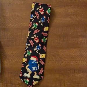 M&M Characters Holiday Necktie